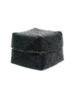 Le Panier En Perles - Noir - L