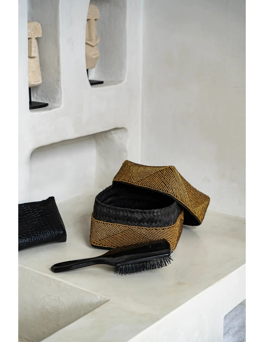 Le Panier En Perles - Or - L 4 Le Panier En Perles - Or - L – Image 4