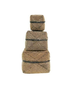 Le Panier En Perles - Or - L 13 Le Panier En Perles - Or - L -Magasin De Meubles De Qualité le panier en perles or l 6