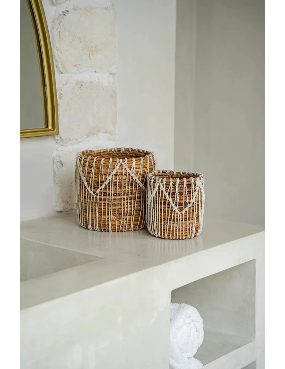Le Panier Macra-mazing - Naturel Blanc - S 2 Le Panier Macra-mazing - Naturel Blanc - S – Image 2