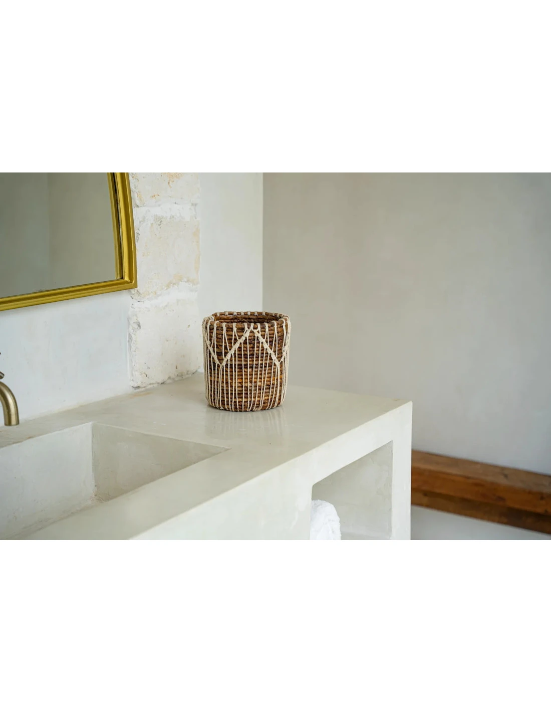 Le Panier Macra-mazing - Naturel Blanc - S 3 Le Panier Macra-mazing - Naturel Blanc - S – Image 3