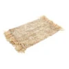 Le Set De Table Fringe Raffia - Rectangulaire - Naturel