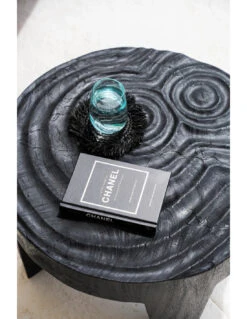 Le Sous-Verre Fringe Raffia - Noir 11 Le Sous-Verre Fringe Raffia - Noir -Magasin De Meubles De Qualité le sous verre fringe raffia noir 2