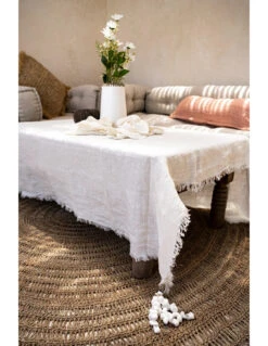Le Tapis En Seagrass - Naturel - 100cm -Magasin De Meubles De Qualité le tapis en seagrass naturel 100cm 5