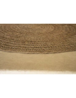 Le Tapis En Seagrass - Naturel - 100cm -Magasin De Meubles De Qualité le tapis en seagrass naturel 100cm 6