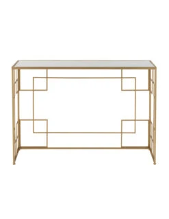 Lignes De Console Métal/Verre Or -Magasin De Meubles De Qualité lignes de console metalverre orj line 3