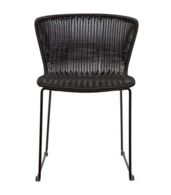 Lot De 2 Chaises Wings Noir Rotin Polyester 9 Lot De 2 Chaises Wings Noir Rotin Polyester -Magasin De Meubles De Qualité lot de 2 chaises wings noir rotin polyester 3