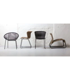 Lot De 2 Chaises Wings Noir Rotin Polyester 11 Lot De 2 Chaises Wings Noir Rotin Polyester -Magasin De Meubles De Qualité lot de 2 chaises wings noir rotin polyester 5