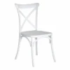 Lot De 4 Chaises Bistrot Blanc