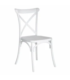 Lot De 4 Chaises Bistrot Blanc