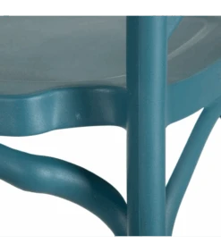 Lot De 4 Chaises Bistrot Bleu -Magasin De Meubles De Qualité lot de 4 chaises bistrot bleu 5