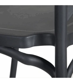 Lot De 4 Chaises Bistrot Gris Foncé -Magasin De Meubles De Qualité lot de 4 chaises bistrot gris fonce 5