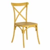 Lot De 4 Chaises Bistrot Jaune