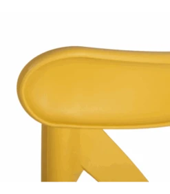Lot De 4 Chaises Bistrot Jaune -Magasin De Meubles De Qualité lot de 4 chaises bistrot jaune 4