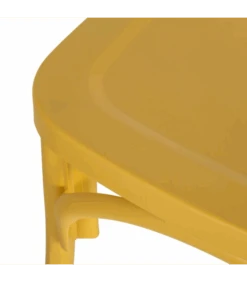 Lot De 4 Chaises Bistrot Jaune -Magasin De Meubles De Qualité lot de 4 chaises bistrot jaune 6