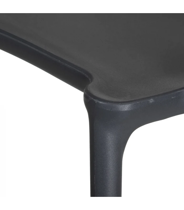 Lot De 4 Chaises Bøjle Gris Foncé 5 Lot De 4 Chaises Bøjle Gris Foncé – Image 5