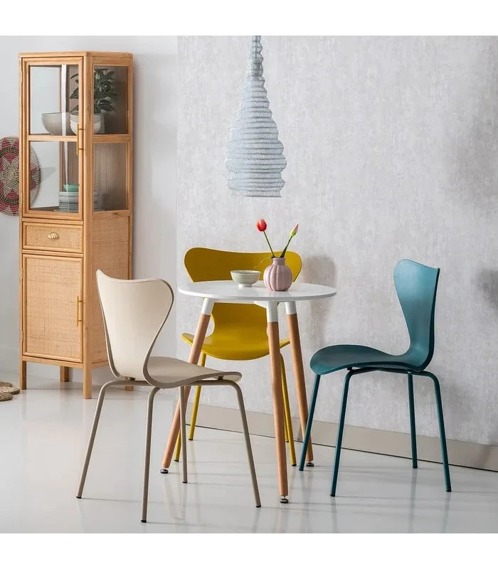 Lot De 4 Chaises Diamond Jaunes 2 Lot De 4 Chaises Diamond Jaunes – Image 2