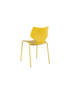 Lot De 4 Chaises Cristal Jaune -Magasin De Meubles De Qualité lot de 4 chaises diamond jaunes 14