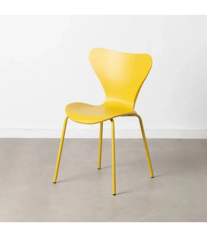 Lot De 4 Chaises Diamond Jaunes 3 Lot De 4 Chaises Diamond Jaunes – Image 3