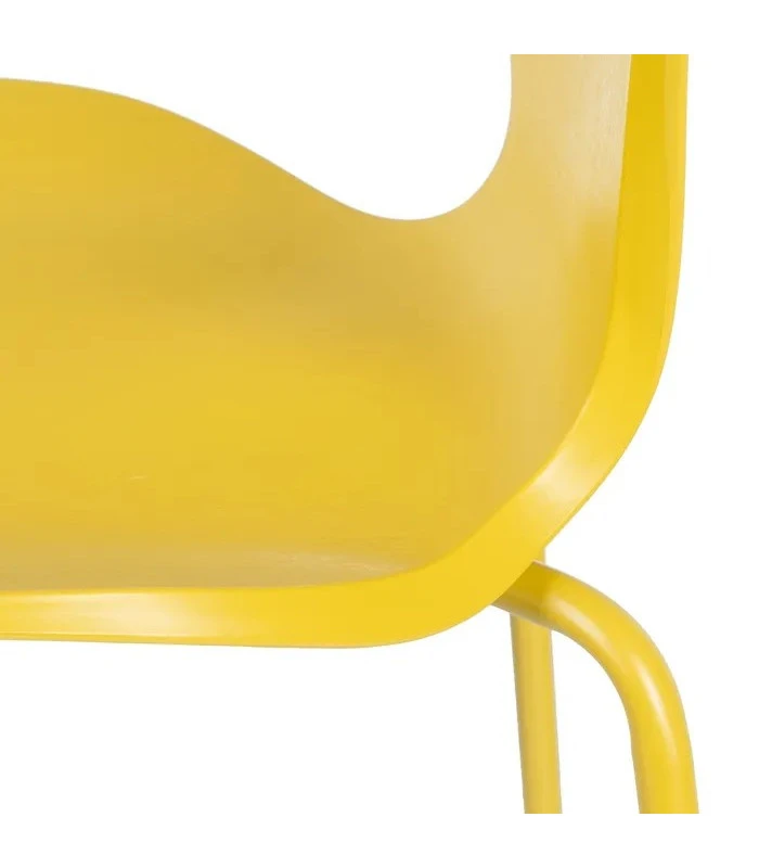 Lot De 4 Chaises Diamond Jaunes 8 Lot De 4 Chaises Diamond Jaunes – Image 8