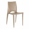 Lot De 4 Chaises Galaxy Empilables Beige