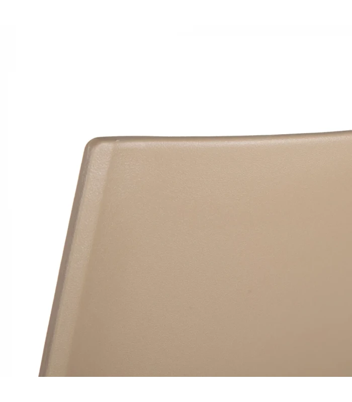 Lot De 4 Chaises Galaxy Empilables Beige 7 Lot De 4 Chaises Galaxy Empilables Beige – Image 7