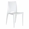 Lot De 4 Chaises Galaxy Empilables Blanc