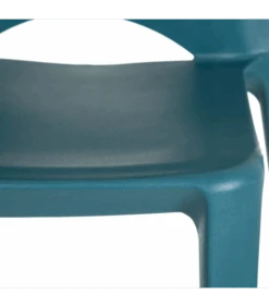 Lot De 4 Chaises Galaxy Empilables Bleu -Magasin De Meubles De Qualité lot de 4 chaises galaxy empilables bleu 3