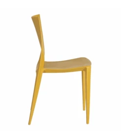 Lot De 4 Chaises Galaxy Empilables Jaune 9 Lot De 4 Chaises Galaxy Empilables Jaune -Magasin De Meubles De Qualité lot de 4 chaises galaxy empilables jaune 2