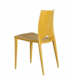 Lot De 4 Chaises Galaxy Empilables Jaune 10 Lot De 4 Chaises Galaxy Empilables Jaune -Magasin De Meubles De Qualité lot de 4 chaises galaxy empilables jaune 3