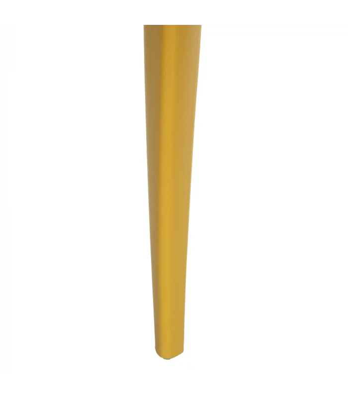 Lot De 4 Chaises Galaxy Empilables Jaune 6 Lot De 4 Chaises Galaxy Empilables Jaune – Image 6