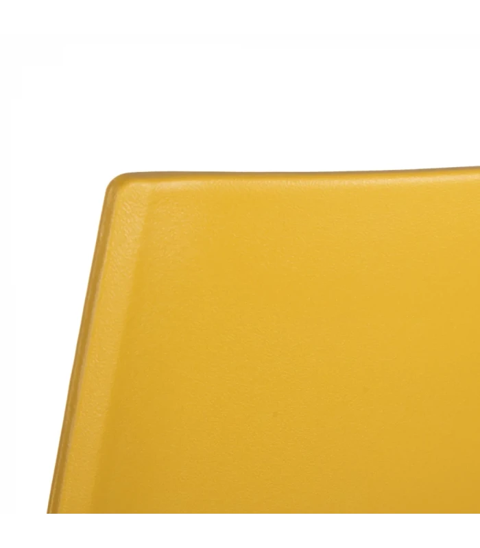Lot De 4 Chaises Galaxy Empilables Jaune 7 Lot De 4 Chaises Galaxy Empilables Jaune – Image 7