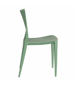 Lot De 4 Chaises Galaxy Empilables Vert -Magasin De Meubles De Qualité lot de 4 chaises galaxy empilables vert 2