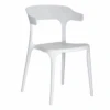 Lot De 4 Chaises Lula Empilables Blanc