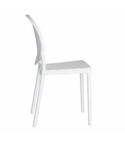 Lot De 4 Chaises Médaillon Empilables Blanc 10 Lot De 4 Chaises Médaillon Empilables Blanc -Magasin De Meubles De Qualité lot de 4 chaises medaillon empilables blanc 2