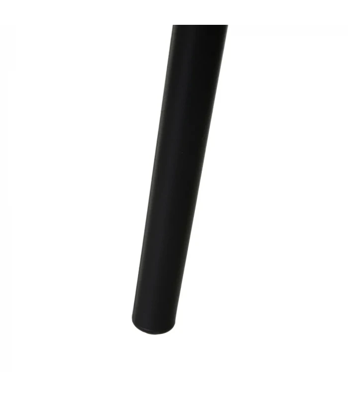 Lot De 4 Chaises Médaillon Empilables Gris Foncé 8 Lot De 4 Chaises Médaillon Empilables Gris Foncé – Image 8