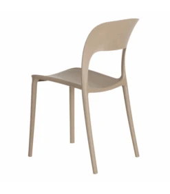 Lot De 4 Chaises Sole Empilables Beige -Magasin De Meubles De Qualité lot de 4 chaises sole empilables beige 3