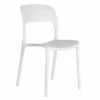 Lot De 4 Chaises Sole Empilables Blanches