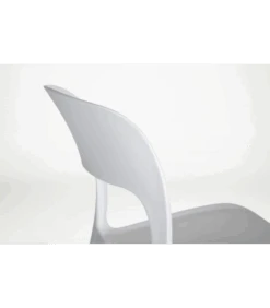 Lot De 4 Chaises Sole Empilables Blanches -Magasin De Meubles De Qualité lot de 4 chaises sole empilables blanches 8