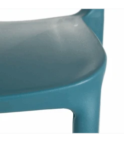 Lot De 4 Chaises Sole Empilables Bleu 12 Lot De 4 Chaises Sole Empilables Bleu -Magasin De Meubles De Qualité lot de 4 chaises sole empilables bleu 4