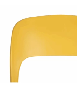 Lot De 4 Chaises Sole Empilables Jaune -Magasin De Meubles De Qualité lot de 4 chaises sole empilables jaune 6