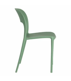 Lot De 4 Chaises Sole Empilables Vert -Magasin De Meubles De Qualité lot de 4 chaises sole empilables vert 2