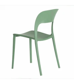 Lot De 4 Chaises Sole Empilables Vert -Magasin De Meubles De Qualité lot de 4 chaises sole empilables vert 3