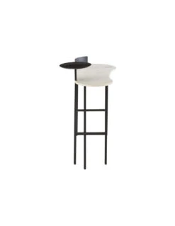 Marbre/fer Blanc/noir -Magasin De Meubles De Qualité marbrefer blancnoirj line 2