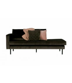 Méridienne Rodéo Gauche Velvet Vert Foncé -Magasin De Meubles De Qualité meridienne rodeo gauche velvet vert fonce 2