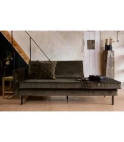 Méridienne Rodéo Gauche Velvet Vert Foncé -Magasin De Meubles De Qualité meridienne rodeo gauche velvet vert fonce 3