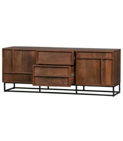 Meuble Bas/TV Forrest En Bois De Manguier -Magasin De Meubles De Qualité meuble bastv forrest en bois de manguier 2