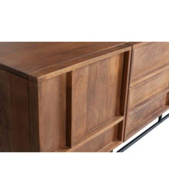 Meuble Bas/TV Forrest En Bois De Manguier -Magasin De Meubles De Qualité meuble bastv forrest en bois de manguier 5