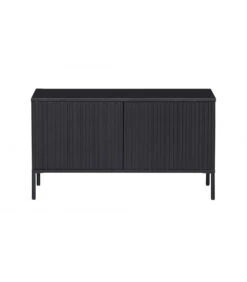 Meuble TV Grace Pin Noir 100cm