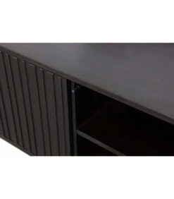 Meuble TV Grace Pin Noir 100cm 13 Meuble TV Grace Pin Noir 100cm -Magasin De Meubles De Qualité meuble tv grace pin noir 100cm 4